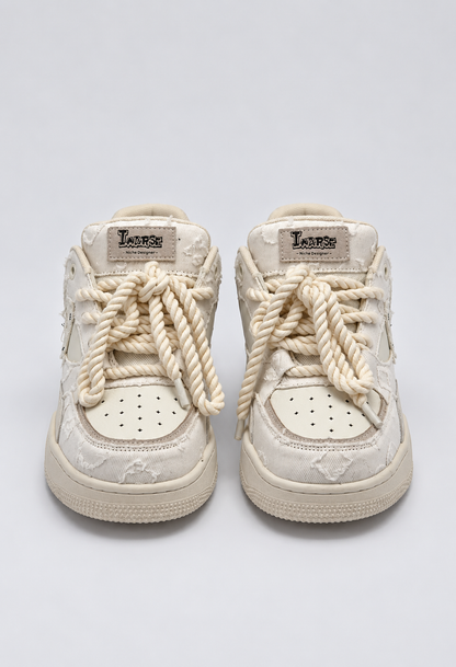 MQM RAVE WHITE SNEAKERS