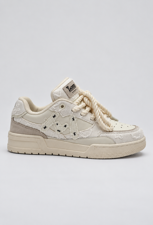 MQM RAVE WHITE SNEAKERS