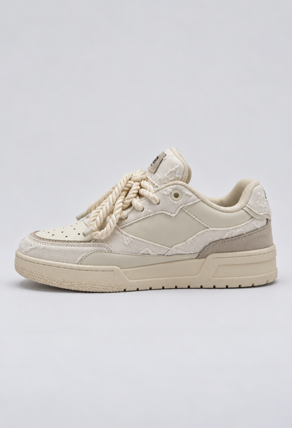 MQM RAVE WHITE SNEAKERS