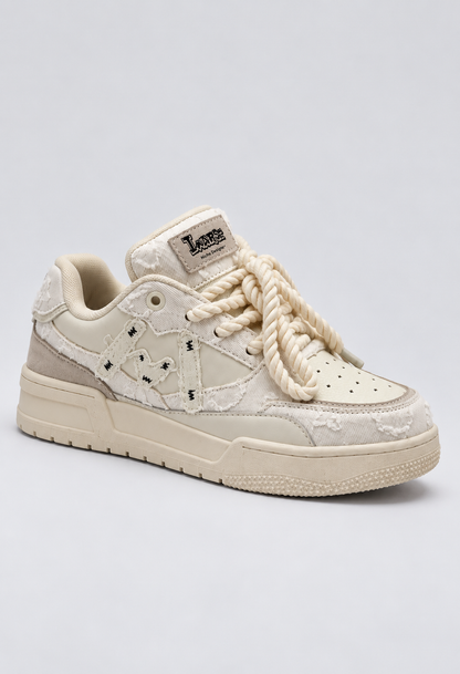 MQM RAVE WHITE SNEAKERS