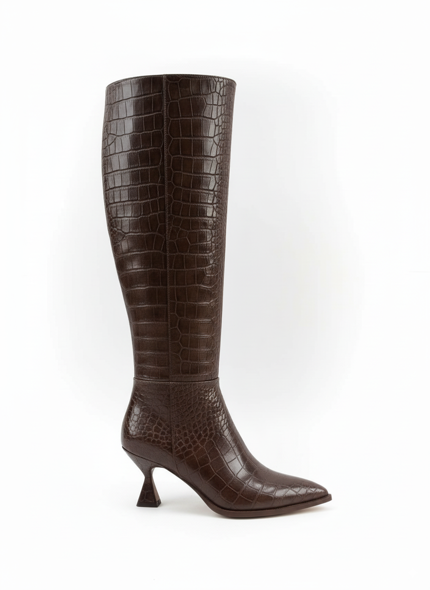Brown Short Heel