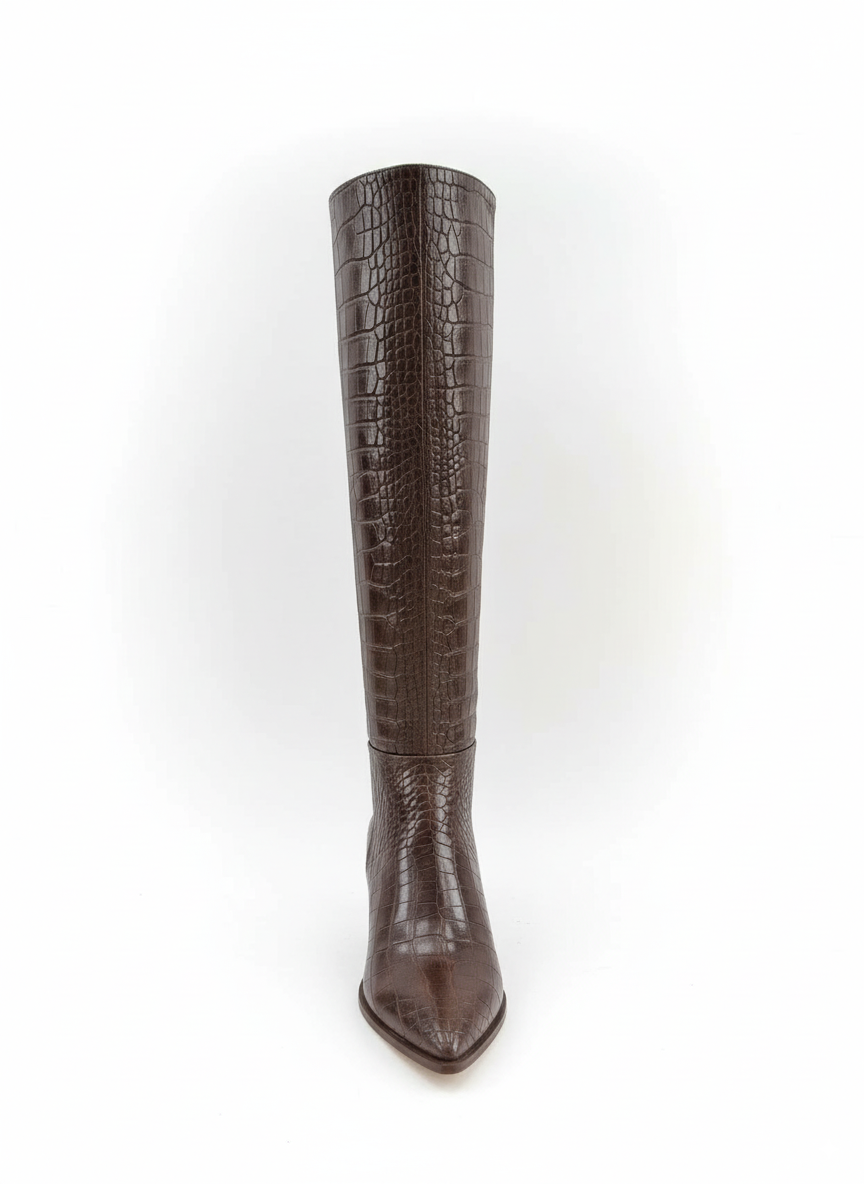 Brown Short Heel