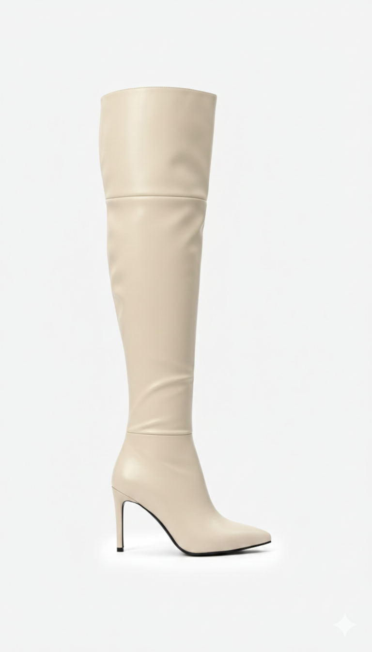 LEXY THIGH CREAM/OFF-WHITE