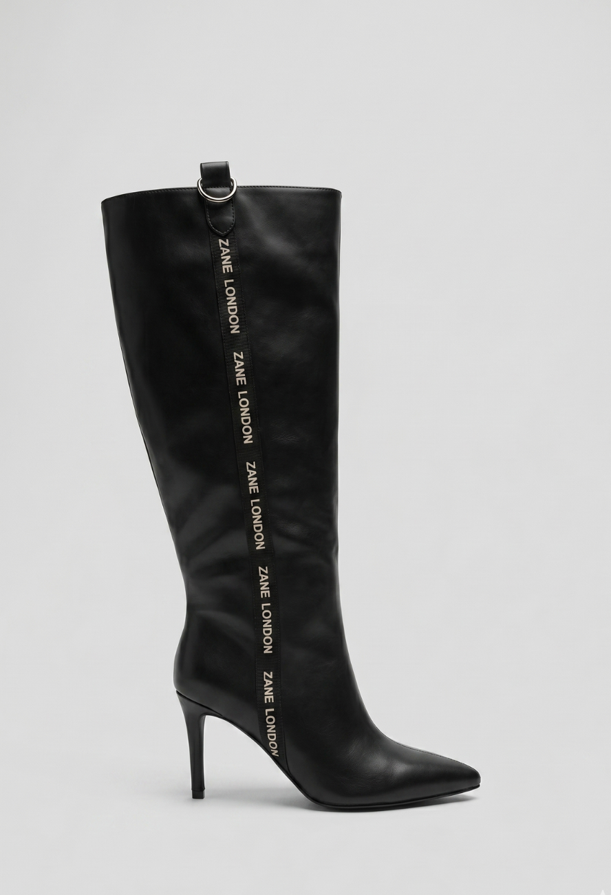 BLACK ZANE LONDON BOOTS