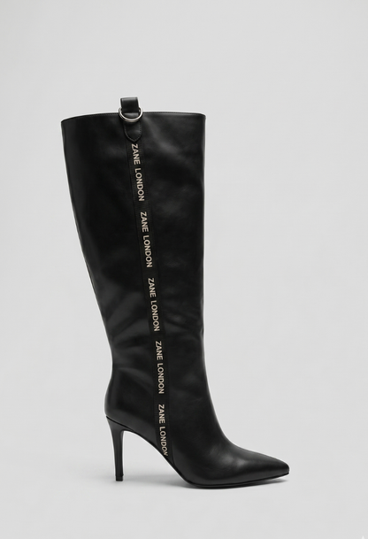 BLACK ZANE LONDON BOOTS