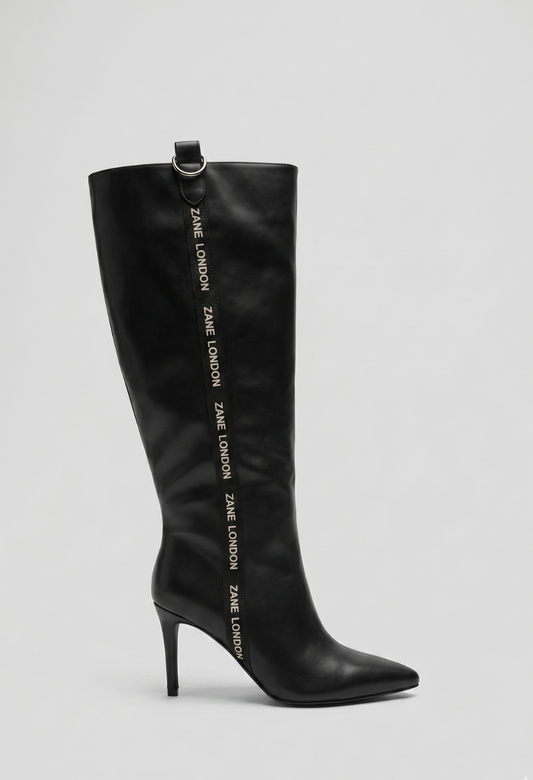 BLACK ZANE LONDON BOOTS