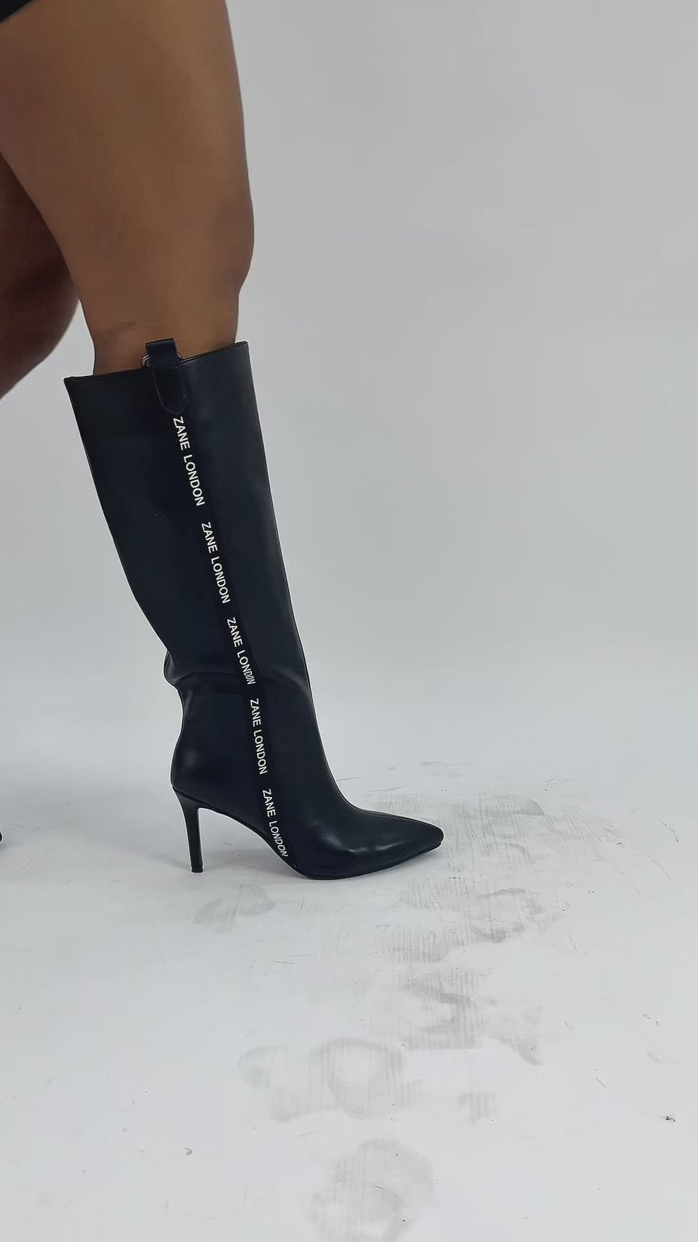 BLACK ZANE LONDON BOOTS