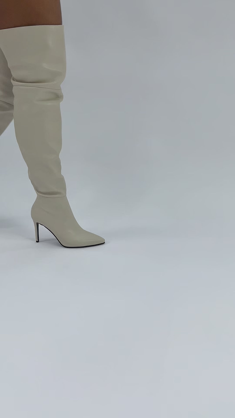 LEXY THIGH CREAM/OFF-WHITE
