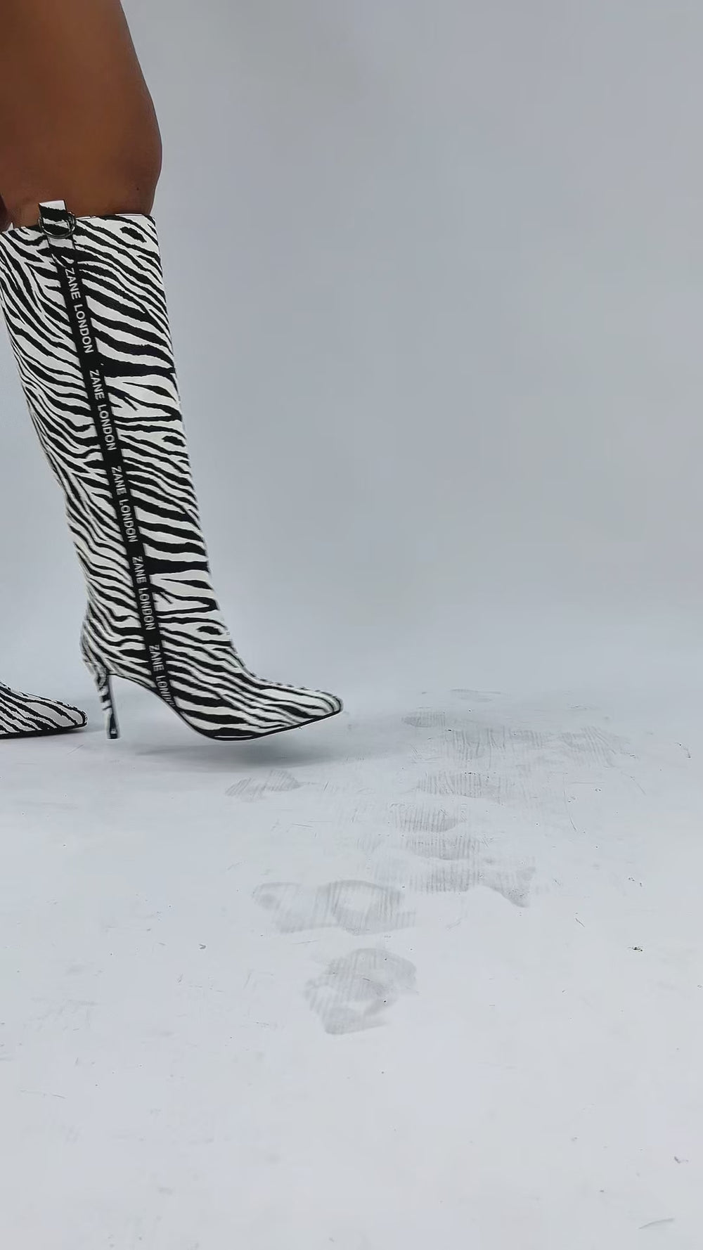 ZEBRA ZANE LONDON BOOTS