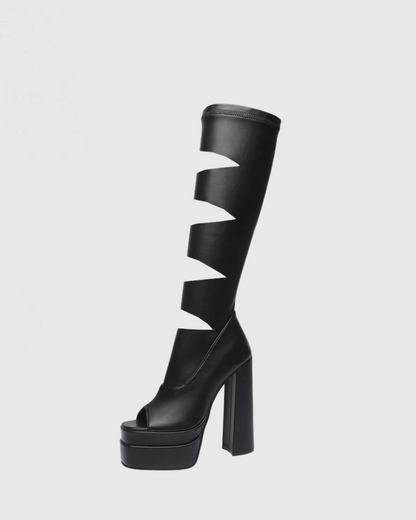 Zigzag Gladiator Boots