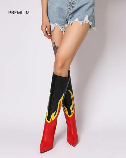 Flame knee Premium Boots